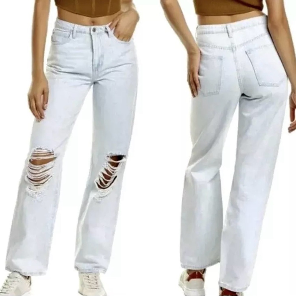 We Wore What High Rise Acid Wash Size 24 Jeans - Picture 1 of 12
